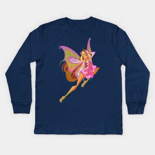 Winx Club - Flora Enchantix Kids Long Sleeve T-Shirt